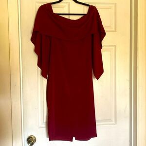 Burgundy Grace Karin dress. Size small.